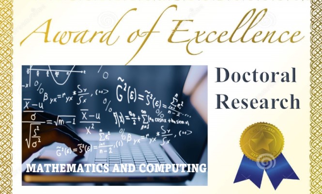 Best Ph.D Thesis Award - Mathematics and Computing