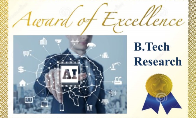 UG Research Excellence Award - Artificial Intelligence