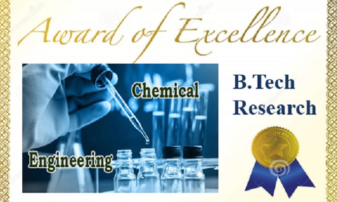 UG Research Excellence Award - Chemical Engineering
