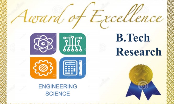 UG Research Excellence Award - Engineering Science